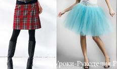 घुटने तक की लंबाई वाली स्कर्ट को क्या कहते हैं?