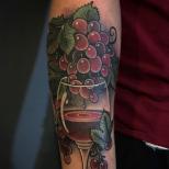 Pomen tetovaže vinske trte