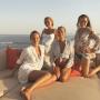 Stefaniya Malikova membagikan foto dalam balutan baju renang Liburan di Italia di atas kapal pesiar