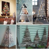 Beautiful DIY Christmas tree from scrap materials for the New Year Creative DIY Christmas tree from scrap materials