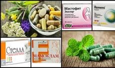 การรักษาโรคเต้านมอักเสบ: ยา ยาเม็ดฮอร์โมน อาหารเสริม