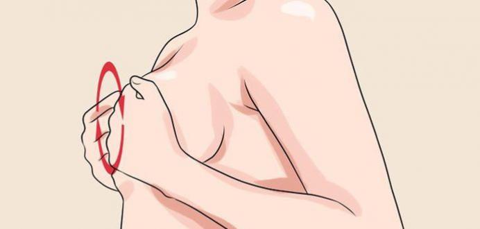 Why do breast nipples hurt during the menstrual cycle?